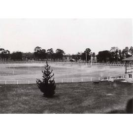Sports oval - Print 2 of 2 (cropped) [Hawkesbury Agricultural College (HAC)]