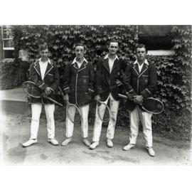 Tennis team, 1914 [Hawkesbury Agricultural College (HAC)]