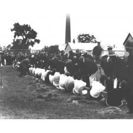 Tug-of-War - teams in action [Hawkesbury Agricultural College (HAC)]