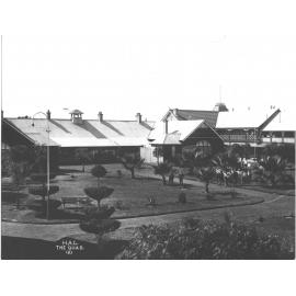 Administration Building & Thompson Block - view of Quadrangle taken from North-West tower [Hawkesbury Agricultural College (HAC)]