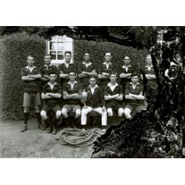 Tug-of-War team, 1917 [Hawkesbury Agricultural College (HAC)]