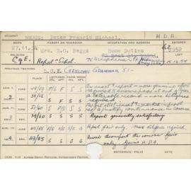 BEGGS, Peter Francis Michael (Hawkesbury Diploma of Agriculture (HDA))