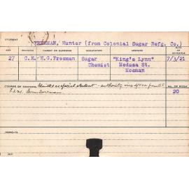 FREEMAN, Hunter (Special Course)