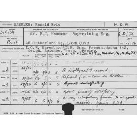 HASEMER, Ronald Eric (Hawkesbury Diploma of Agriculture (HDA))