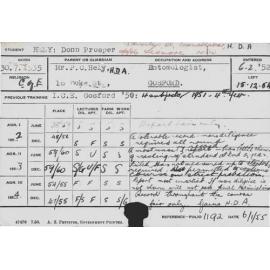 HELY, Donn Prosper (Hawkesbury Diploma of Agriculture (HDA))