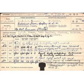 HEPTONSTALL, Burton (Hawkesbury Diploma of Agriculture (HDA))