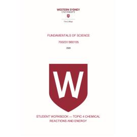 Learning Guide - Academic Skills for Science (700231 - 900105) - The College Term 1 (T1) 2020