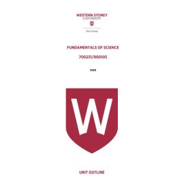 Learning Guide - Academic Skills for Science (700231 - 900105) - The College Term 1 (T1) 2020