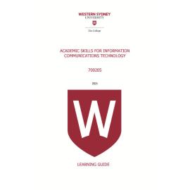 Learning Guide - Academic Skills for ICT (700205) - 2021 Quarter 1 V1.0