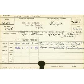 BRAGG, Bruce Gunsen (Hawkesbury Diploma of Agriculture (HDA))