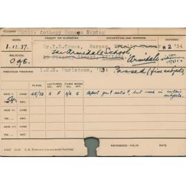 CROSS, Anthony Gunsen Skyring (Course Not Identified)