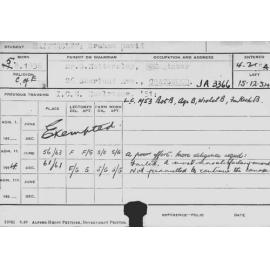 HATTERSLEY, Graham David (Course Not Identified)