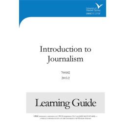 Learning Guide - 700182 Introduction to Journalism Term 2 (T2) 2015