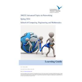 Learning Guide - Advanced Topics in Networking (300252) - Spring 2014