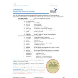 Learning Guide - An Introduction to Urban Design (101588) - Summer 2013-2014