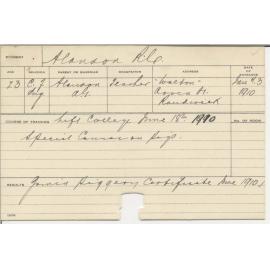 ALANSON, R (Certificate - Piggery)