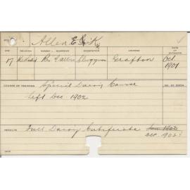 ALLEN, Eric K (Certificate - Dairy)