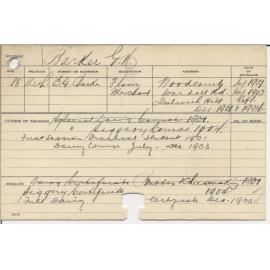 BARKER, G Norman (Certificate - Dairy & Certificate - Piggery)