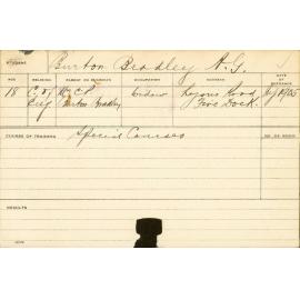 BURTON, Bradley AG (Special Courses)