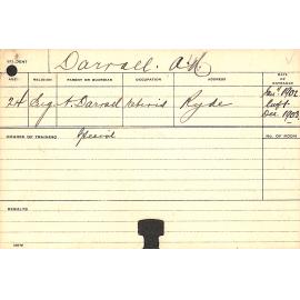 DARVALL, A (Special Course)