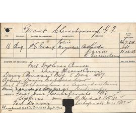 GRANT, Chesborough GF (Full Diploma Course & Dairy Special Course)