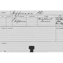 HEFFERNAN, JD (Course Not Identified)