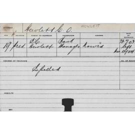 HEWLETT, CO (Course Not Identified)