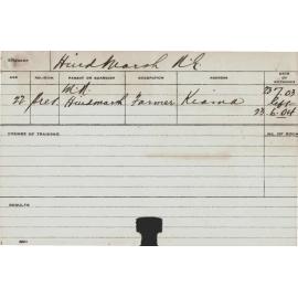 HINDMARSH, NE (Course Not Identified)