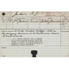 JENKINS, RJ (Dairying?)