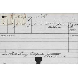KITCHING, TR (Certificate - Dairy)