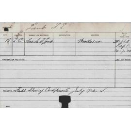 LAMB, FE (Full Dairy Certificate)