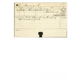 BROWN, D (Special course - Piggery)