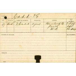 CADD, FG (Course Not Identified)