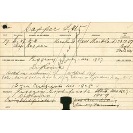 CAPPER, EW (Hawkesbury Diploma of Agriculture (HDA) & Certificate - Piggery)