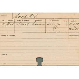 COOK, KS (Course Not Identified)