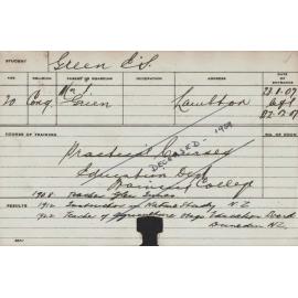 GREEN, ES (Practical Courses)