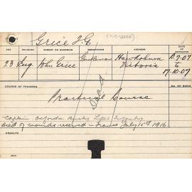 GRICE, TG (Practical Course)