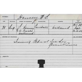 HANNEY, WE (Training School Teacher)