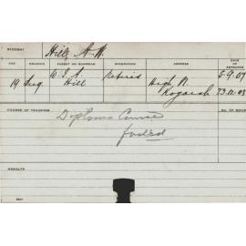 HILL, AN (Diploma Course)