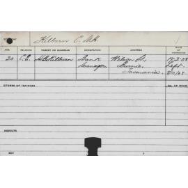KILBURN, Cecil MH (Course Not Identified)