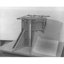 Example of student's work - model of silo [Hawkesbury Agricultural College (HAC)]