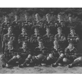 Football (Rugby Union) team, 19?? [Hawkesbury Agricultural College (HAC)]