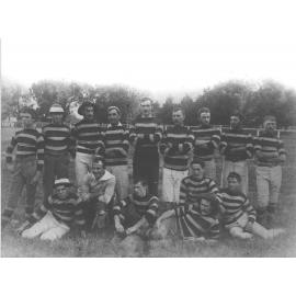 Football (Rugby Union) team, 1894 [Hawkesbury Agricultural College (HAC)]