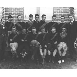 Football (Rugby Union) team - 3rd XV, 1896 [Hawkesbury Agricultural College (HAC)]