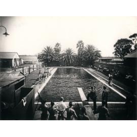 Swimming Pool (first) - Swimming carnival [Hawkesbury Agricultural College (HAC)]