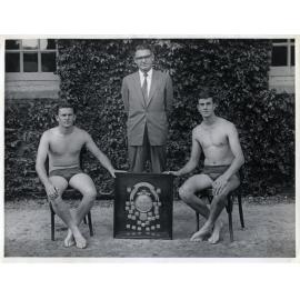 Swimming team, 1950s [Hawkesbury Agricultural College (HAC)]