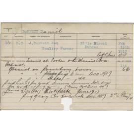 BARNETT, Daniel (Certificate - Poultry & Piggery)