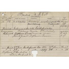 BATES, Gilbert (Hawkesbury Diploma of Agriculture (HDA))