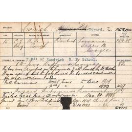 COUCH, P Howard L (Hawkesbury Diploma of Agriculture (HDA))