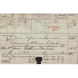FARTHING, John McMeekin (Hawkesbury Diploma of Agriculture (HDA))